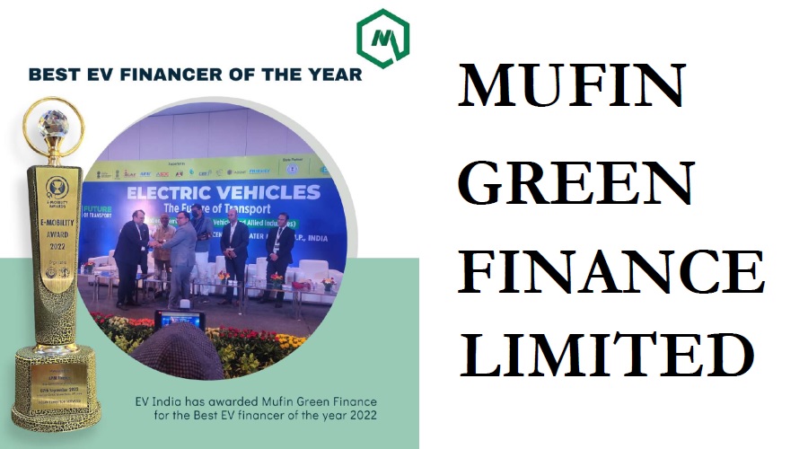 Mufin Green Finance Ltd gets 'Best EV Financer of the Year' award